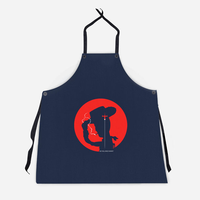 Woody Bebop-Unisex-Kitchen-Apron-sebasebi