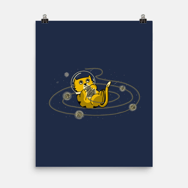 Space Cat-None-Matte-Poster-sebasebi