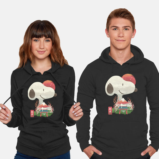 Ukiyo-e Good Dog-Unisex-Pullover-Sweatshirt-dandingeroz