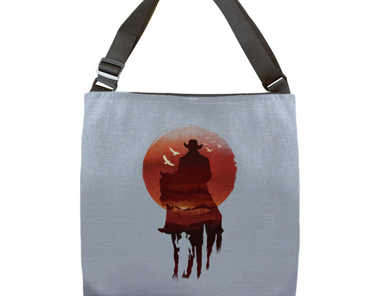 Red Sunset Cowboy