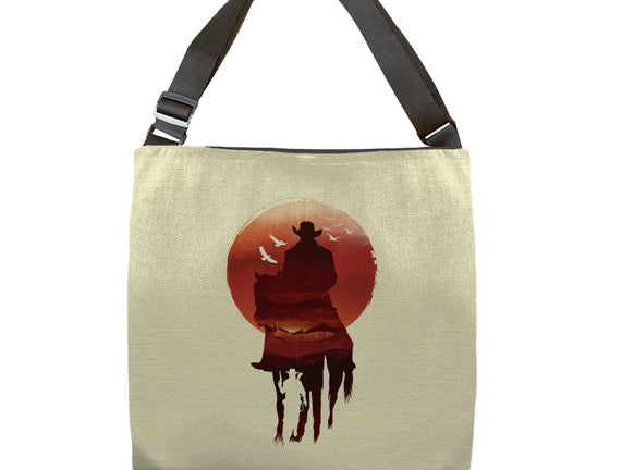 Red Sunset Cowboy