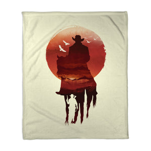 Red Sunset Cowboy