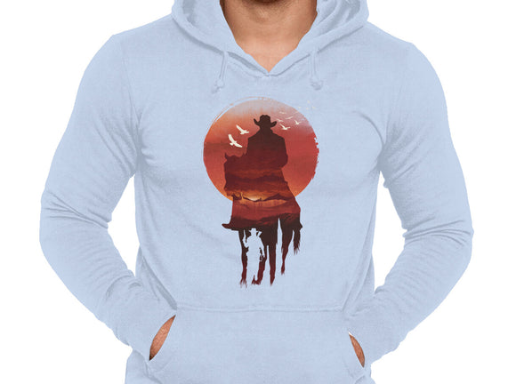 Red Sunset Cowboy