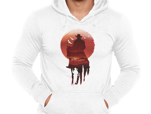 Red Sunset Cowboy