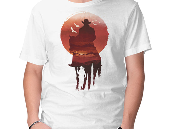 Red Sunset Cowboy