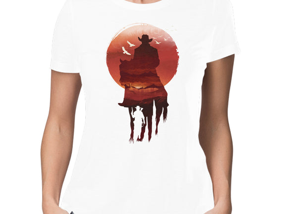 Red Sunset Cowboy