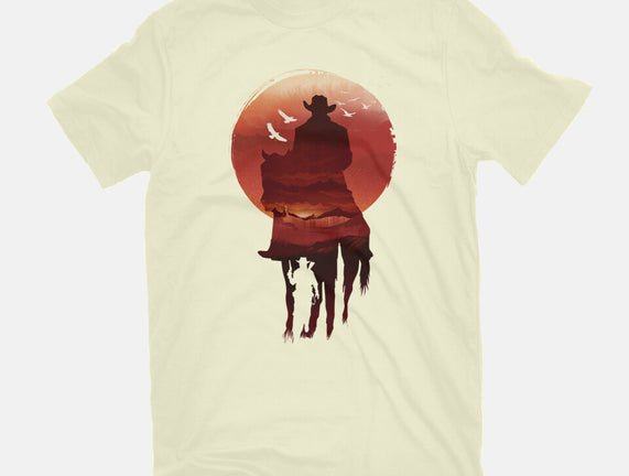 Red Sunset Cowboy