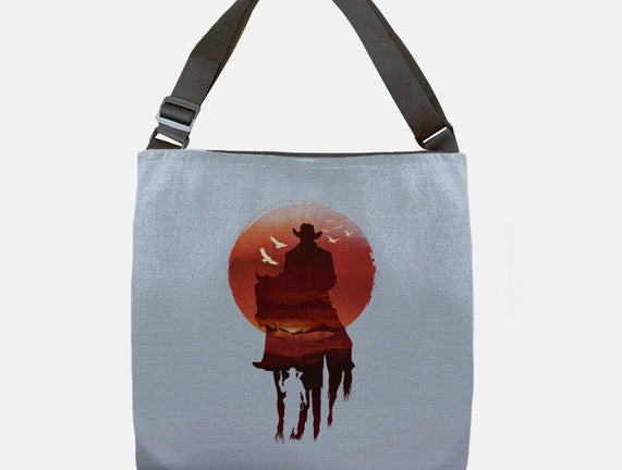Red Sunset Cowboy