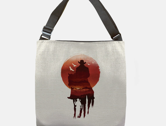 Red Sunset Cowboy