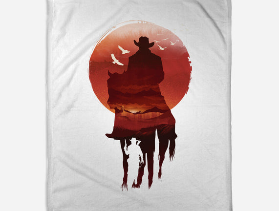 Red Sunset Cowboy