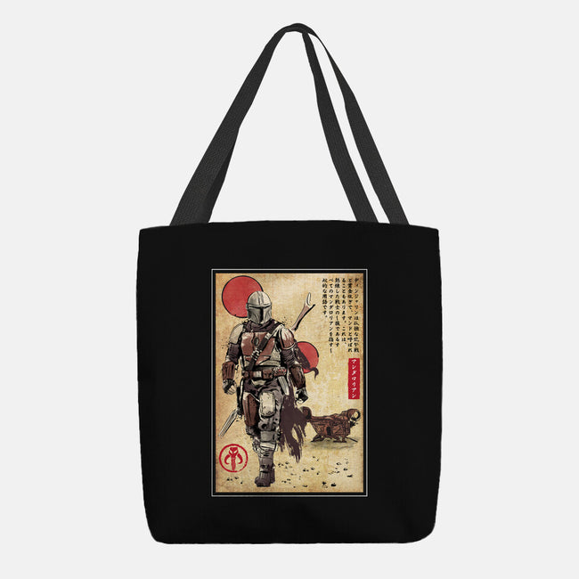 The Way Of Bounty Hunter-None-Basic Tote-Bag-DrMonekers