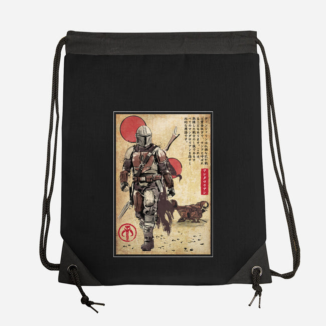 The Way Of Bounty Hunter-None-Drawstring-Bag-DrMonekers