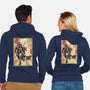 The Way Of Bounty Hunter-Unisex-Zip-Up-Sweatshirt-DrMonekers