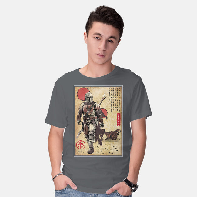 The Way Of Bounty Hunter-Mens-Basic-Tee-DrMonekers