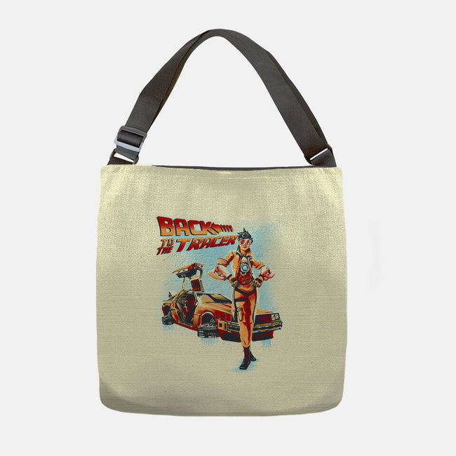 Back To The Tracer-None-Adjustable Tote-Bag-yumie