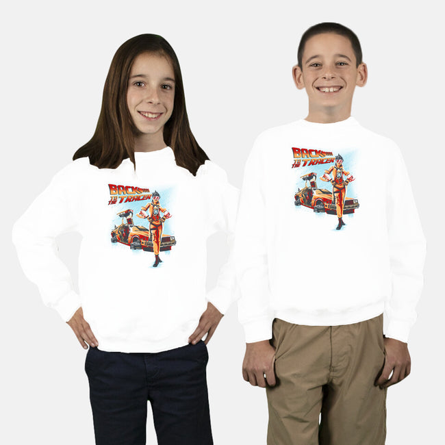 Back To The Tracer-Youth-Crew Neck-Sweatshirt-yumie