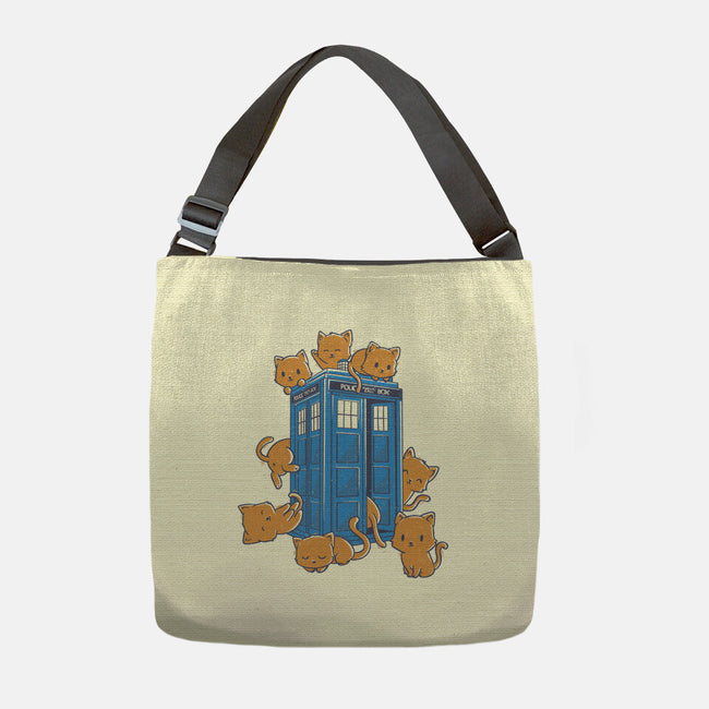 Catscabin-None-Adjustable Tote-Bag-yumie