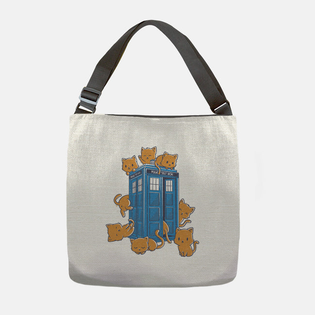 Catscabin-None-Adjustable Tote-Bag-yumie