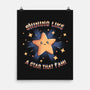 Shining Like A Star-None-Matte-Poster-yumie