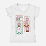 The Cutest-Womens-V-Neck-Tee-yumie