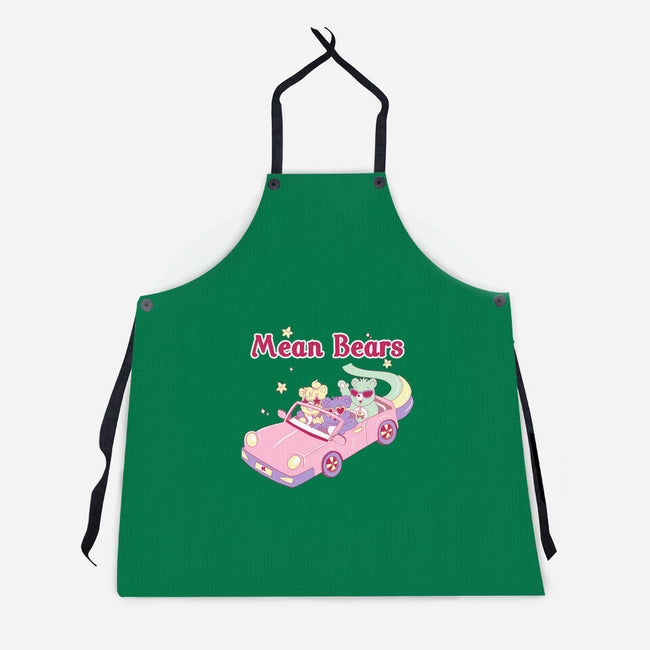 Mean Bears-Unisex-Kitchen-Apron-yumie