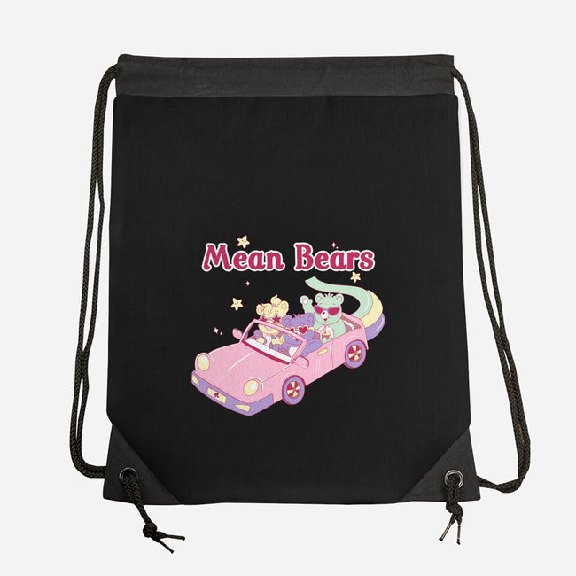 Mean Bears-None-Drawstring-Bag-yumie