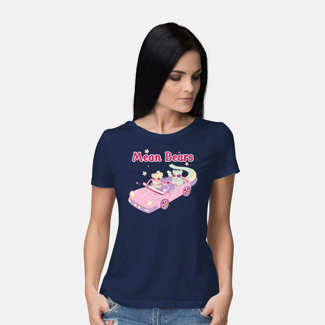 Mean Bears-Womens-Basic-Tee-yumie