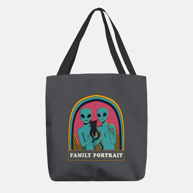 Portrait Family-None-Basic Tote-Bag-yumie