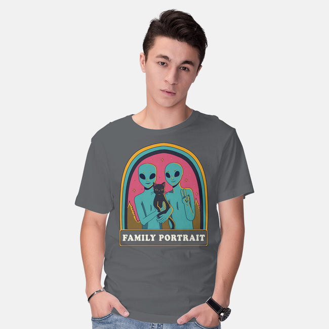 Portrait Family-Mens-Basic-Tee-yumie