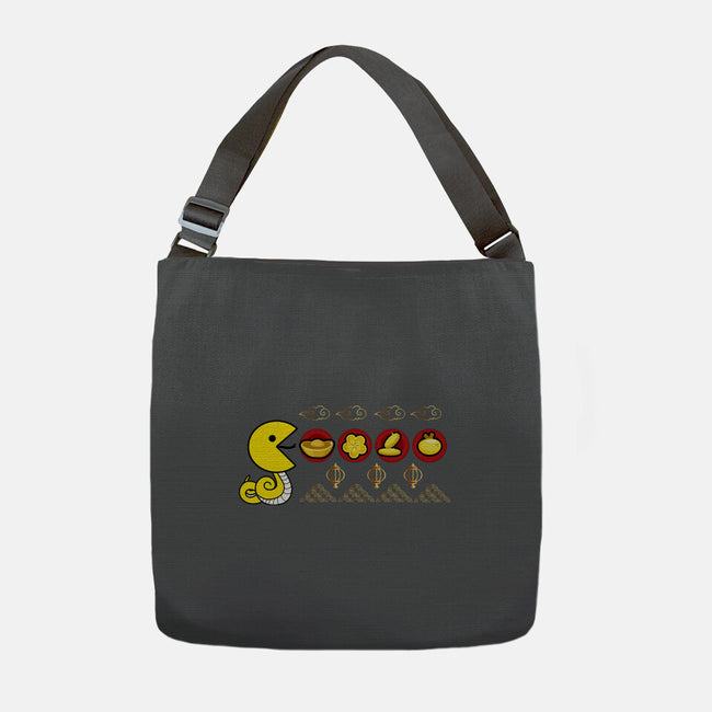 Pac-Snake-None-Adjustable Tote-Bag-bloomgrace28