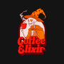 Coffee Elixir-Womens-V-Neck-Tee-Jess.Adams.Creates