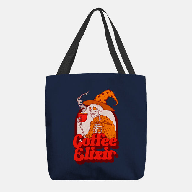 Coffee Elixir-None-Basic Tote-Bag-Jess.Adams.Creates