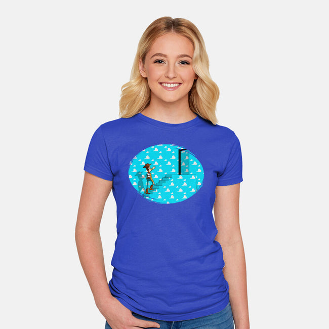The Toy Show-Womens-Fitted-Tee-jasesa