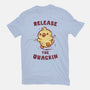 Release The Quackin-Womens-Fitted-Tee-kg07