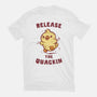 Release The Quackin-Womens-Fitted-Tee-kg07