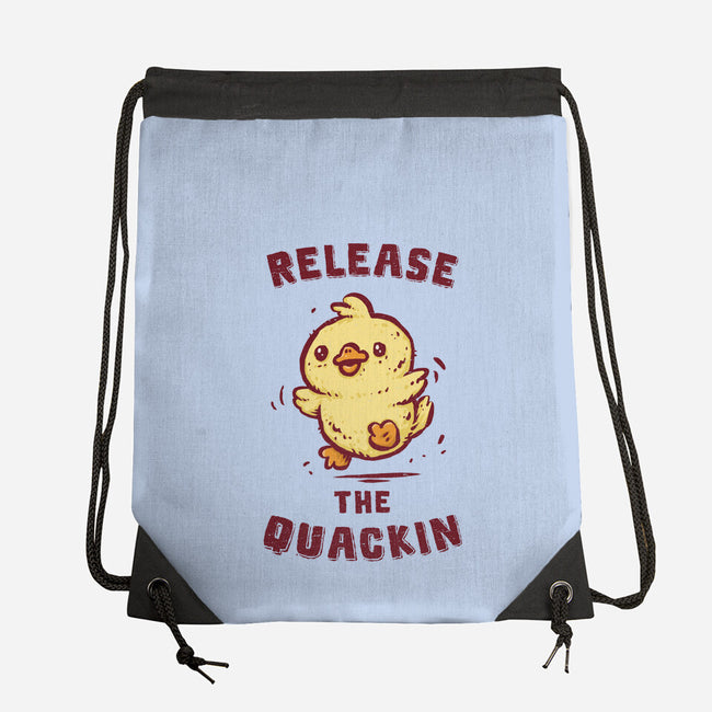 Release The Quackin-None-Drawstring-Bag-kg07