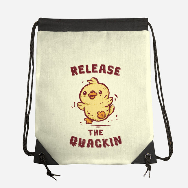 Release The Quackin-None-Drawstring-Bag-kg07