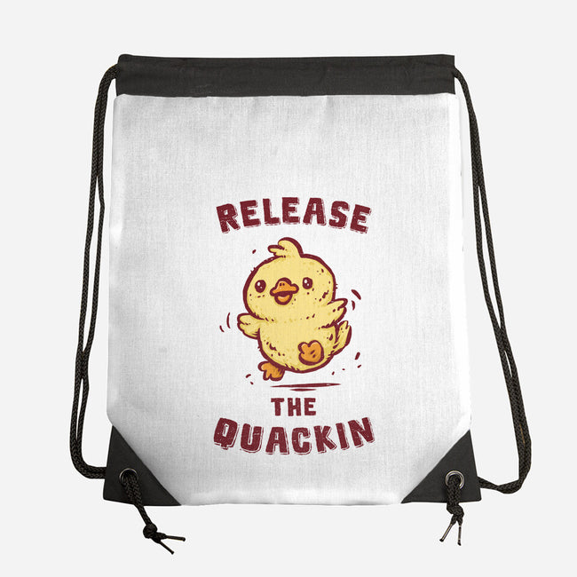 Release The Quackin-None-Drawstring-Bag-kg07