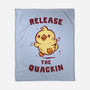 Release The Quackin-None-Fleece-Blanket-kg07