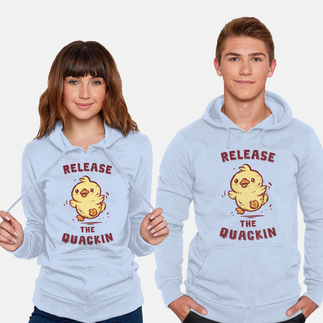 Release The Quackin-Unisex-Pullover-Sweatshirt-kg07