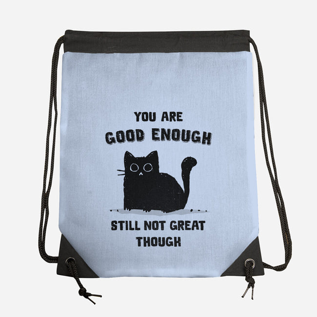Good Enough-None-Drawstring-Bag-kg07