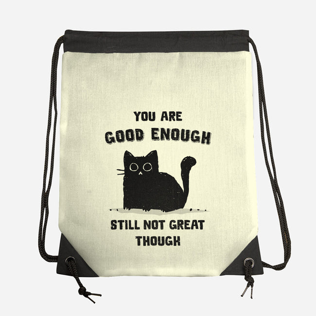 Good Enough-None-Drawstring-Bag-kg07