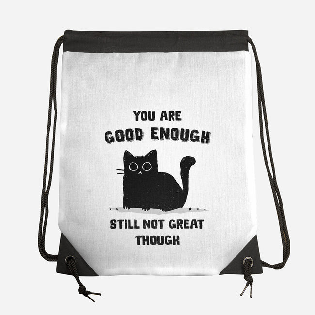 Good Enough-None-Drawstring-Bag-kg07
