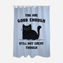 Good Enough-None-Polyester-Shower Curtain-kg07