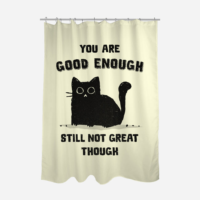 Good Enough-None-Polyester-Shower Curtain-kg07