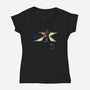 Neo X-Womens-V-Neck-Tee-Raymond Vidaca