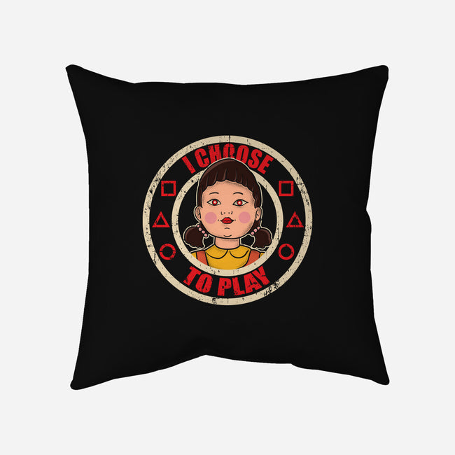 I Choose To Play-None-Removable Cover w Insert-Throw Pillow-turborat14