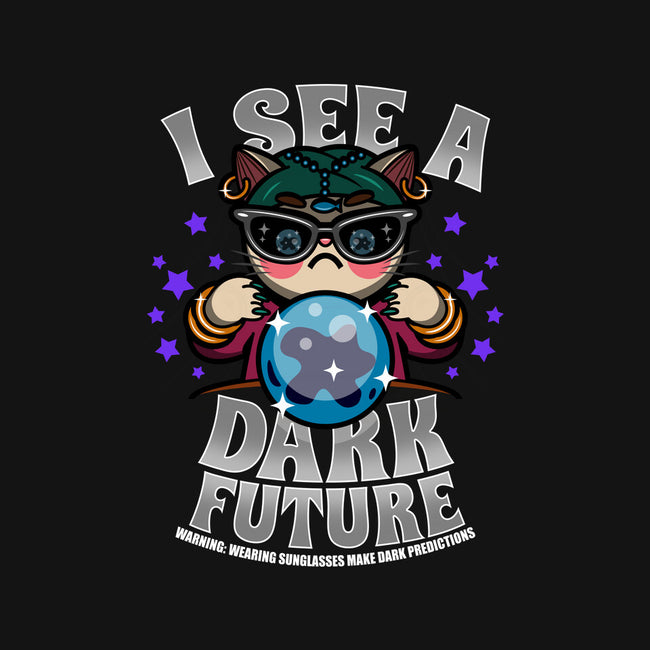 I See A Dark Future-Womens-V-Neck-Tee-Boggs Nicolas