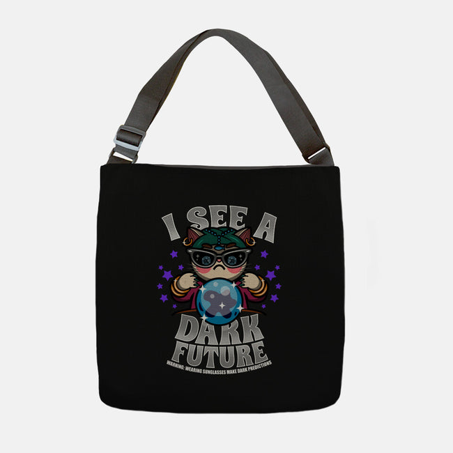 I See A Dark Future-None-Adjustable Tote-Bag-Boggs Nicolas