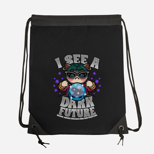 I See A Dark Future-None-Drawstring-Bag-Boggs Nicolas
